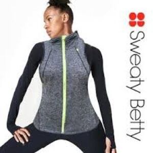 Sweaty‎ Betty Charcoal Sleeveless Athletic Vest S